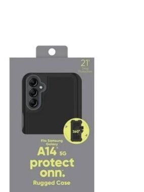 ProtectON Rugged Case for Samsung Galaxy A14 5G - Black